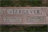 William Edward Viergever 1898-1964 and Lorraine E. 1896-1975